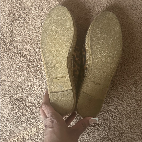 Saint Laurent Leopard Print Espadrilles - Picture 12 of 13